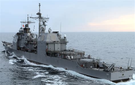 CG-60 USS Normandy Guided Missile Cruiser Ticonderoga class