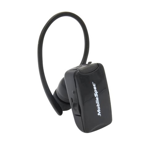 MobileSpec Mono Bluetooth In-Ear Headset with Camera Ready Function