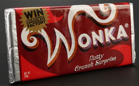 Wonka Bar - Nutty Crunch Surprise | Prop Store - Ultimate Movie ...