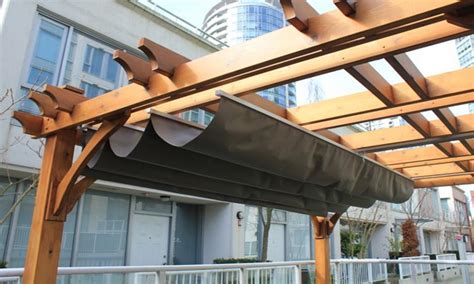 Retractable Pergola Roof DIY