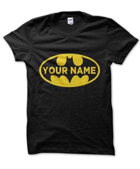 Personalised Batman T-Shirt • Clique Wear