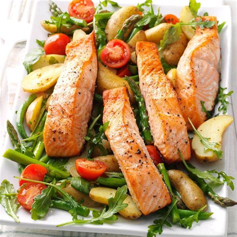 Salmon and Spud Salad Recipe | Taste of Home