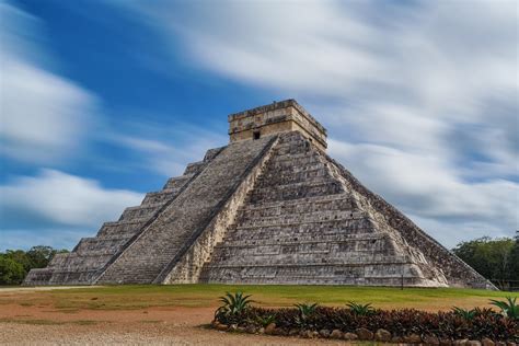 Pyramid Chichen Itza Maya Civilization Ancient Old Building Mexico ...