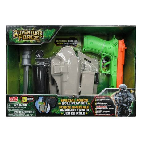 Adventure Force 5 piece set with Toy Pistol & Drop Leg Holster | Walmart Canada