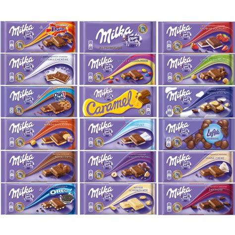 MILKA CHOCOLATE ALL FLAVORS-100g. - Likidis-Vending