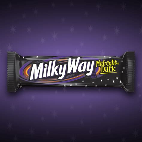 MILKY WAY Midnight Dark Chocolate Single Candy Bar, 1.76 oz | MILKY WAY®