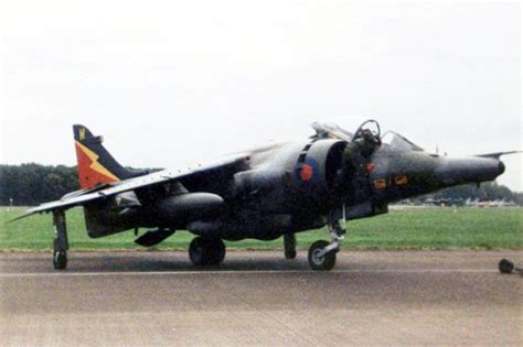 Royal Air Force - Out of Service: Hawker Siddeley Aviation Harrier Gr.3