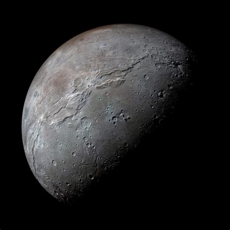 Pluto's moon, Charon : r/spaceporn