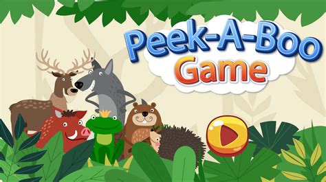 🕹️ Play Peek A Boo Game: Free Online Hidden Objects Animal Finding Video Game for Children