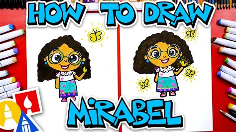 How To Draw Mirabel From Encanto - Art For Kids Hub