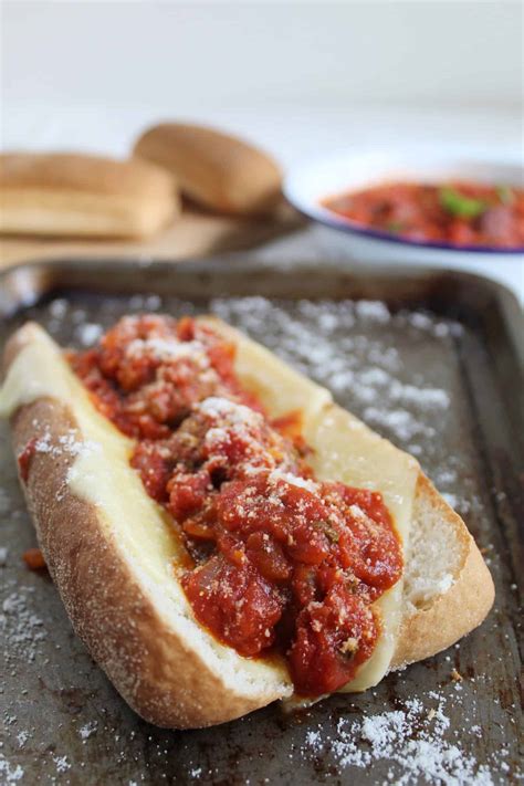 GLUTEN FREE SUBWAY MEATBALL SUB MEATBALL MARINARA RECIPE DUPE FINAL - The Gluten Free Blogger