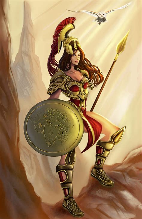 Athena: The Bringer of Wisdom by ArtCrawl on DeviantArt