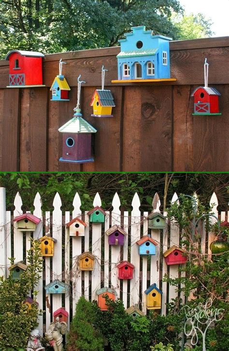 Backyard Garden Fence Decoration Makeover DIY Ideas