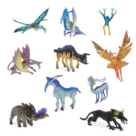 Pandora – The World of Avatar Creatures of Pandora Figurine Set ...