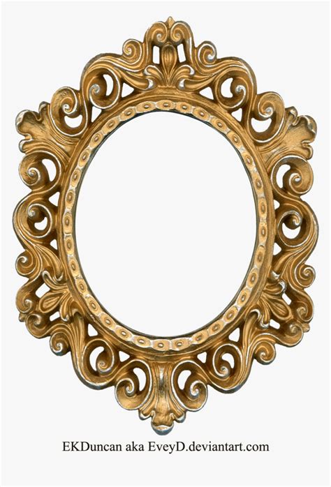 Fancy Oval Frame Clip Art - Vintage Picture Frame Png, Transparent Png , Transparent Png Image ...