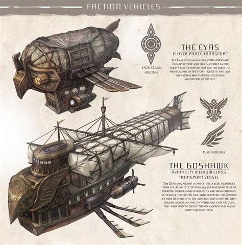 Koh Liang Jiang - Feng Zhu Design | Fantasy concept art, Airship art, Steampunk airship