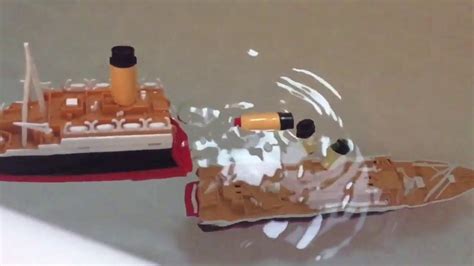 Titanic Submersible Model Sinking