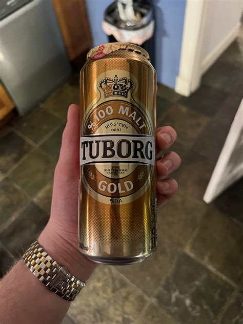 Tuborg Gold Beer Review - Turkish Beer, Born In Denmark — OnlyCans