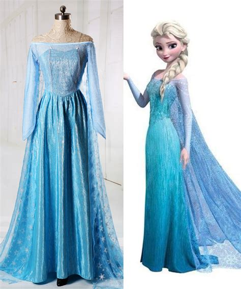 Disney Frozen ( Movie) Cosplay, Elsa Costume Adult Women Outfit