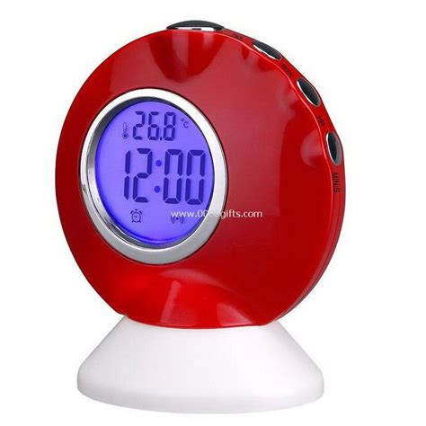 Clock with talking time and temperature - GF519| 0086gifts