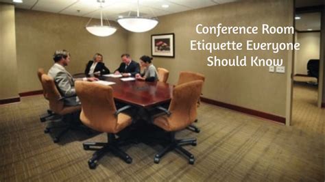 Conference Room Etiquette Everyone Should Know - SuccessYeti