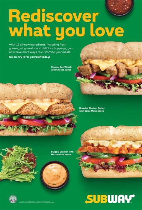 SUBWAY LAUNCHES NEW MENU WITH MORE FLAVOURS AND INGREDIENTS THAN EVER BEFORE | Bulgogi recipe ...