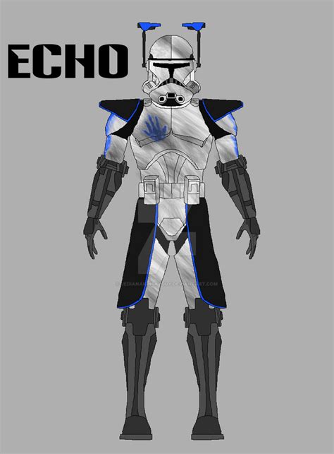 Clone Trooper Echo by JediAnakinSkyguy on DeviantArt