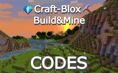 Craft-Blox Codes Build & Mine - Roblox Updated 2024