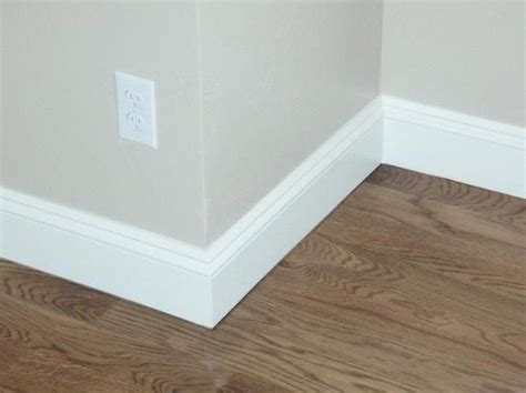 20++ Modern Baseboard Trim Ideas - HOMYHOMEE