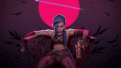 [200+] Jinx Arcane Wallpapers | Wallpapers.com