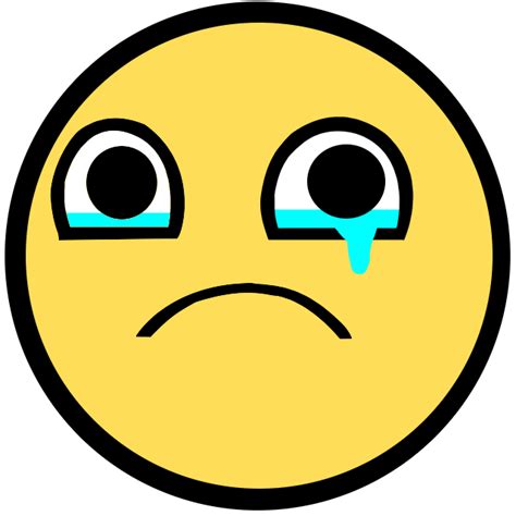 Cartoon Sad Face Crying - ClipArt Best