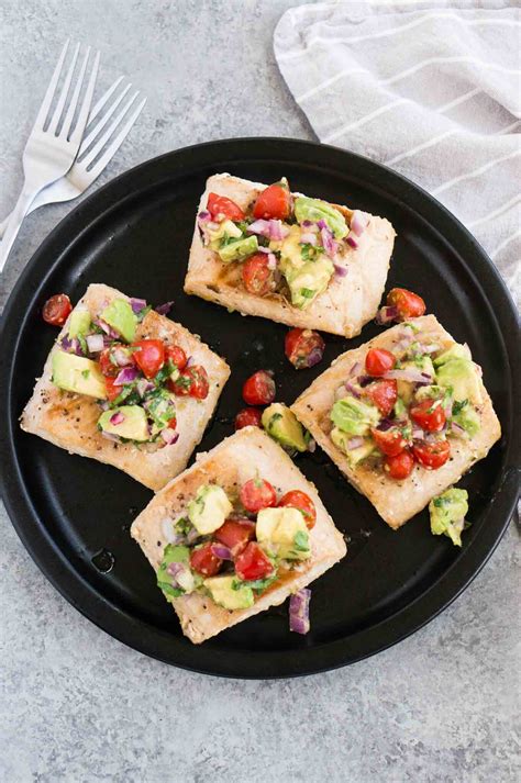 Mahi Mahi Recipe with Avocado Salsa - Delicious Meets Healthy