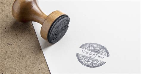 Create Your Own Business Stamp with Glowforge - Creative Fabrica