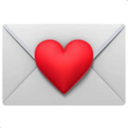 Love Letter Emoji (U+1F48C)