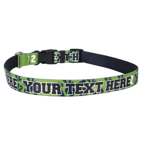 Personalized Dog Collar - 12th Dog Green Hot Dog Collars