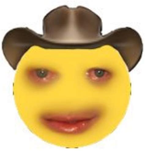 Crying Cowboy Cursed Emoji Minecraft Skin