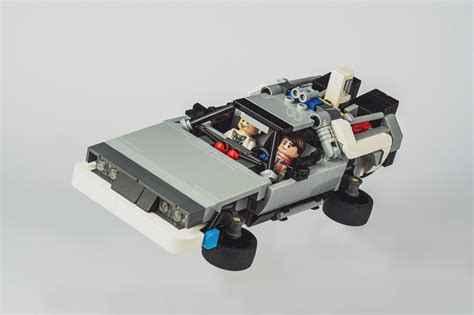 Doc Brown's Flying DeLorean - The Brothers Brick | The Brothers Brick