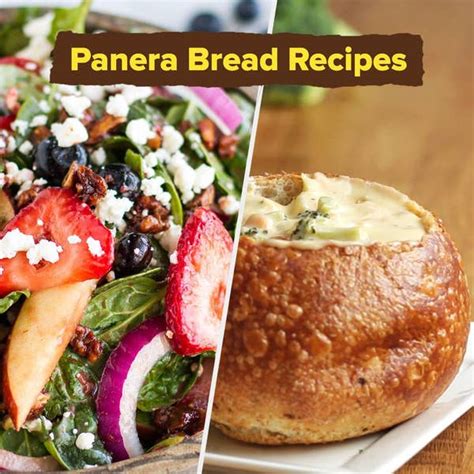 Homemade Panera Bread Recipes