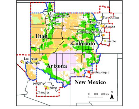 Colorado Plateau Map