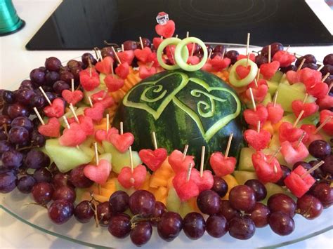 Image result for bridal shower fruit tray arrangements | Fruit platter designs, Fruit platter ...