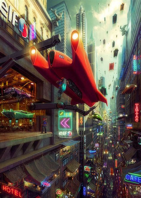 Showcase of Mind Blowing Concept Art of Futuristic Cities