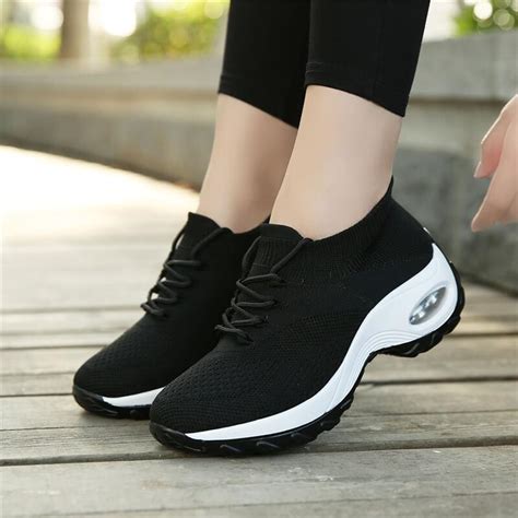 Orthopedic Walking Shoes Platform Sneakers for Women - Bunion Free