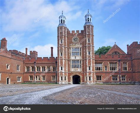 Eton England Facade Clocktower Main Building Campus Eton College Elite – Stock Editorial Photo ...