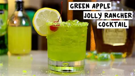 Green Apple Jolly Rancher Cocktail Cocktail Recipe