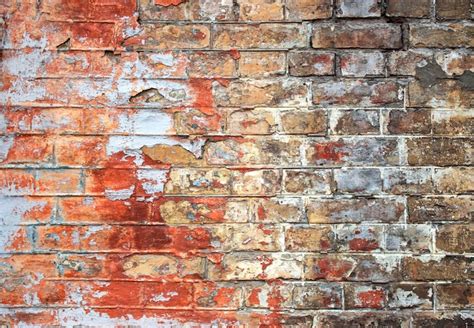 Premium Photo | Old cracked brick wall texture