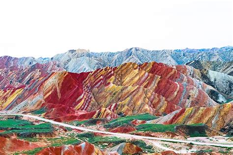 Zhangye Danxia National Park, China - WorldAtlas