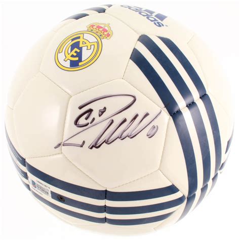 Cristiano Ronaldo Signed Real Madrid Logo Soccer Ball (Beckett COA) | Pristine Auction