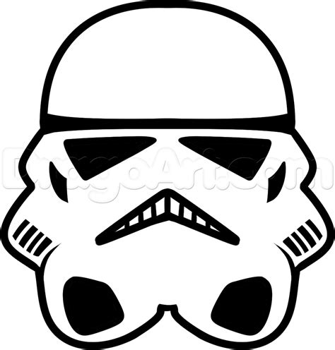 Free Stormtrooper Helmet Coloring Page, Download Free Stormtrooper ...