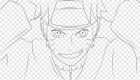 Line art Anime Manga Naruto Sketch, lineart naruto, comics, angle png | PNGEgg