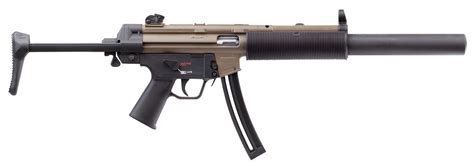 HK 81000629 PISTOL, MP5, FDE, .22LR, W/1-25RD MAG | Point Blank Range